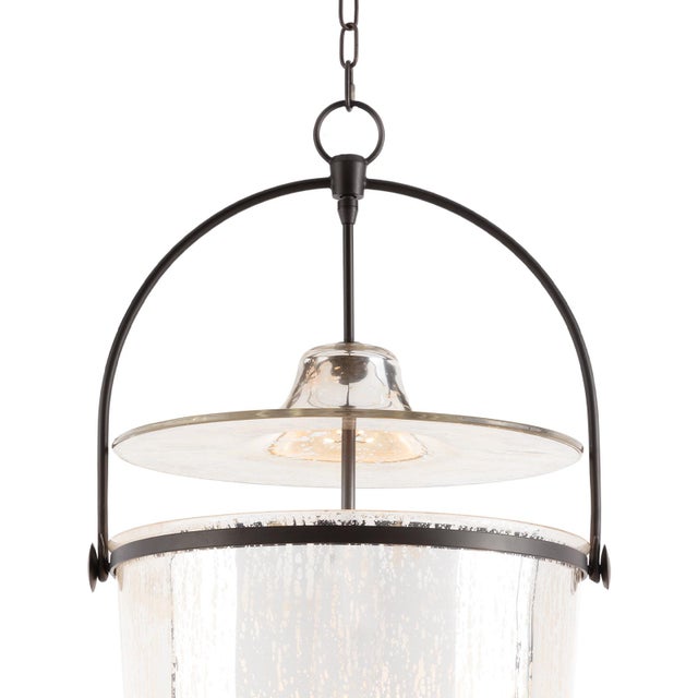 Traditional Emerson Bell Jar Pendant Small, Oil Rubbed Bronze For Sale - Image 3 of 6