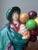1920s Royal Doulton Hn583 “The Balloon Seller” Figurine For Sale - Image 9 of 10