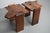 Vintage Natural Coffee Tables in Walnut, Ca 1970/1980 For Sale - Image 16 of 17