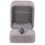 Modern 3.2Ct London Blue Topaz Ring With Earth-Mined Diamond Accents: Solid 14k Gold, Size 6.75 For Sale - Image 3 of 10