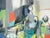 Marcel Mouly, The Blue Figures, Gouache For Sale - Image 4 of 9