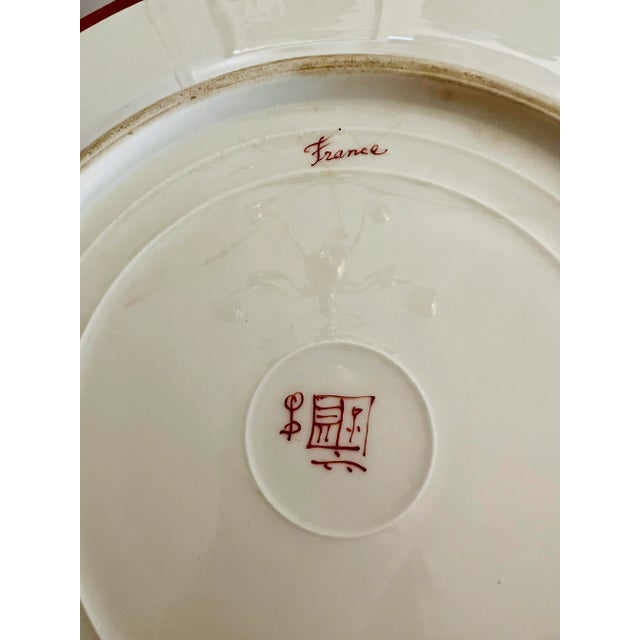 Mid 19th Century Mid-19th Century Hand Painted Porcelain Plate For Sale - Image 5 of 8