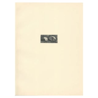 Giorgio Morandi, Still Life with Bread and Lemon, 1921-1957, Lithograph For Sale