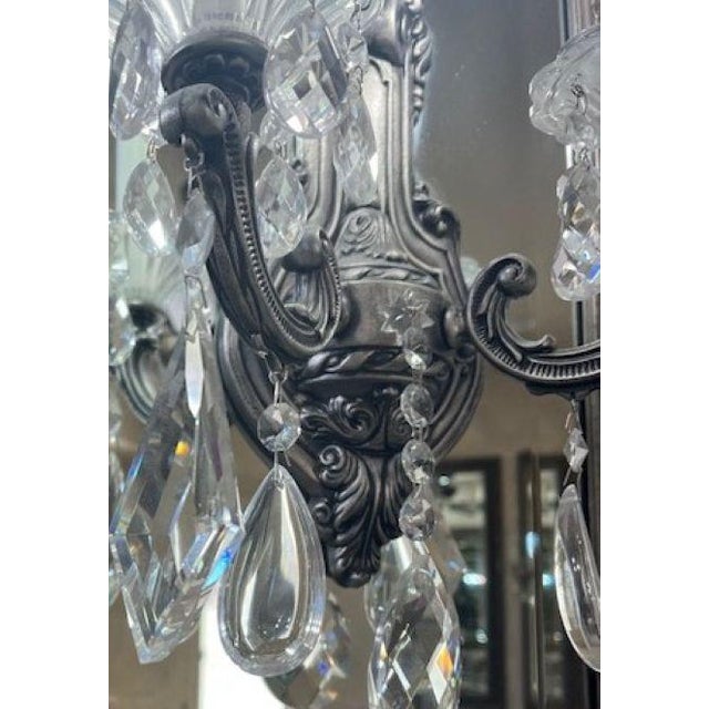 Exquisite Schonbek La Scala Wall Sconces (Pair) For Sale - Image 4 of 6