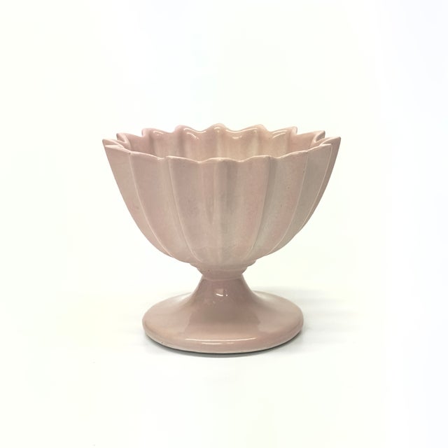 Pink Petite Footed Serving Bowl Curation - Group of 3 For Sale In Miami - Image 6 of 9