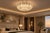 Italian 21st Century Italian Amber Anna Murano Graniglia Glass Flush Mount by Fabio LTD For Sale - Image 3 of 3