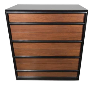 Sophisticated Mid-Century High Chest by Robsjohn-Gibbings for Widdicomb Company