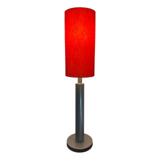 Vintage Dutch Table Lamp in Metal For Sale
