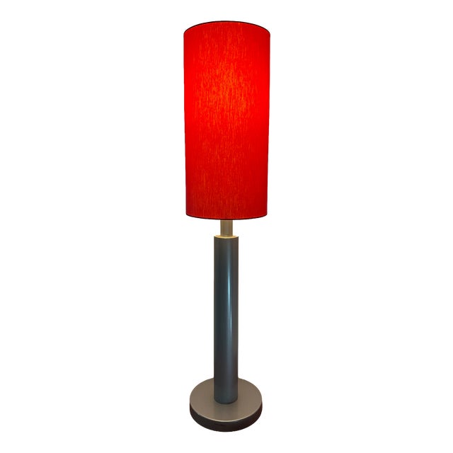 Vintage Dutch Table Lamp in Metal For Sale