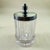 Victorian Era Meriden Silver Plate & Pressed Glass Pickle Castor & Tongs For Sale - Image 9 of 18