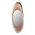 Matthew Izzo Home Morphic Acacia Wood Wall Mirror For Sale