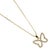 Early 21st Century Gold Sparkly Butterfly Necklace For Sale - Image 5 of 8