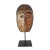 Wood Vintage Mid 20th Century Lega Mask on Stand For Sale - Image 7 of 7