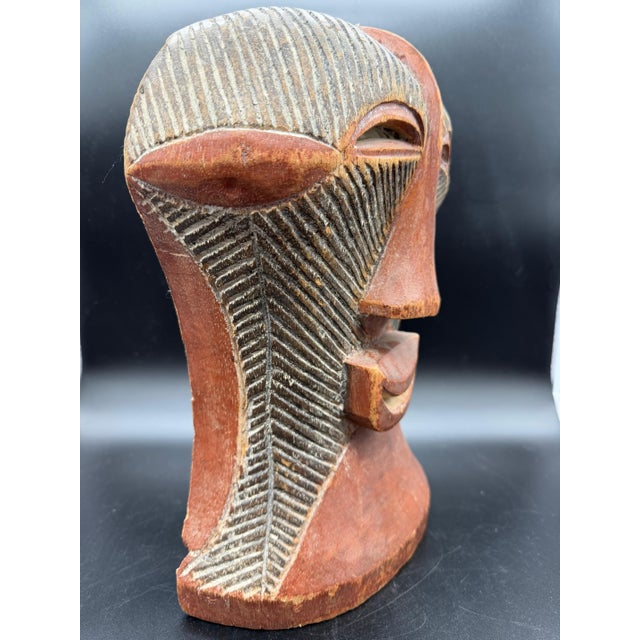 African Songye Kifwebe Mask, 1950s For Sale - Image 6 of 9