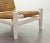 White Oak Low Seat Lounge Chair in Sisal Rope with Footstool in the Style of Charlotte Perriand, 1960s For Sale - Image 14 of 16