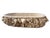 Late 20th Century Large Fruit Relief Centerpiece Bowl, Distressed Faux-Carved Composite For Sale - Image 5 of 7