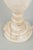 Vintage Table Lamp in White Marble, Italy, 1970s For Sale - Image 4 of 5