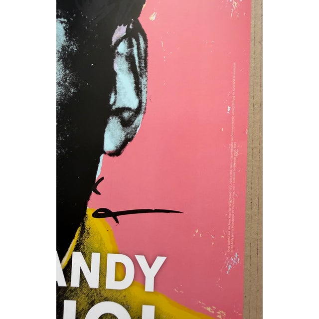 2020s Andy Warhol (1928–1987), Mao Tse Tung (Detail), Albertina Museum Vienna, 2023, Original Exhibition Poster For Sale - Image 5 of 9