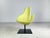 Postmodern Moroso Leather Armchair in Green from Patricia Urquiola For Sale - Image 3 of 9