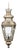 19th Century Italian Tôle Four-Light Lantern with Palmette Motifs, USA Wired For Sale