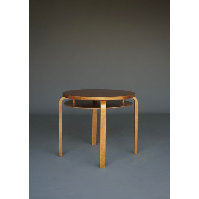Model 70 Two-Tier Coffee Table in Birch Wood by Alvar Aalto for Artek, Finland, 1940s For Sale - Image 18 of 18
