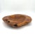 Beautiful unique natural teak large decorative bowl gorgeously grained with unique markings and knots makes an organic...