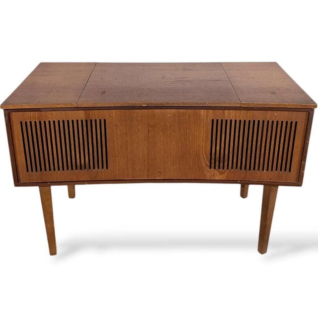 Mid-Century Modern Radiogram Sideboard For Sale - Image 3 of 9