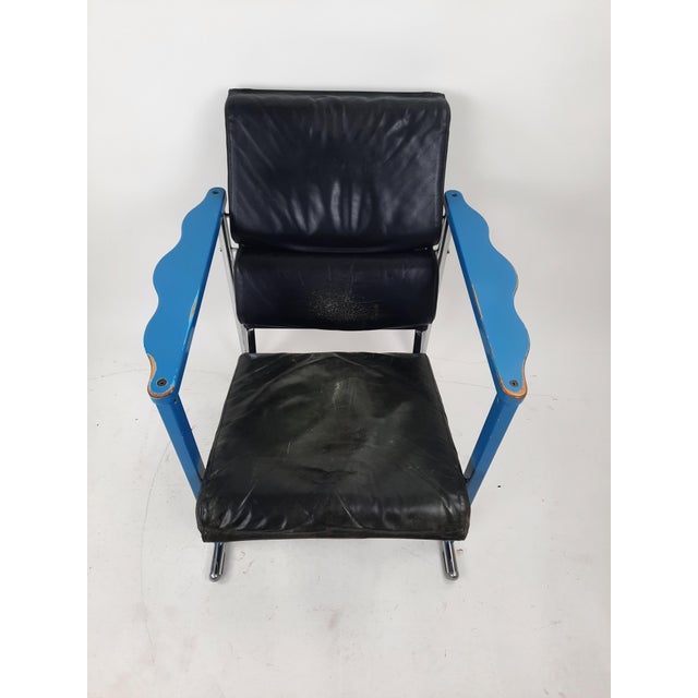 Vintage Experiment Chair by Yrjo Kukkapuro for Avarte, 1980s For Sale - Image 6 of 9