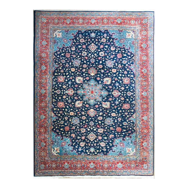 Vintage Persian Sarouk Rug For Sale