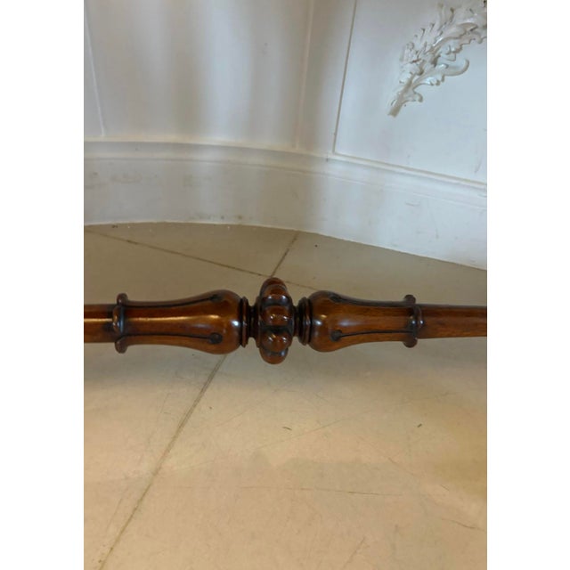 Antique Victorian Carved Rosewood Freestanding Centre Table, 1850s For Sale - Image 13 of 14