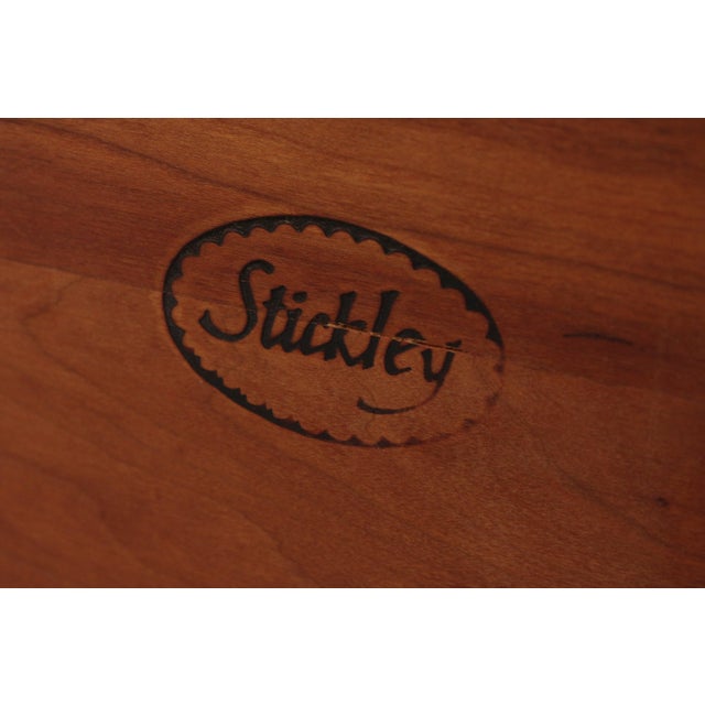 Stickley Cherry Pencil Post Queen Size Bed For Sale - Image 17 of 18