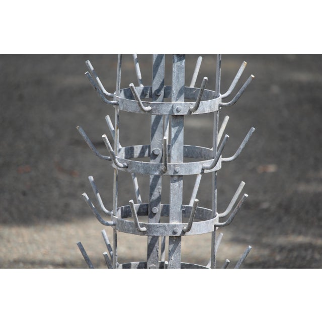 Metal Rack with Hooks, 1970s For Sale - Image 9 of 18