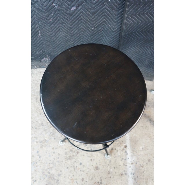 3 Restoration Hardware Industrial Modern Adjustable Vintage Toledo Bar Stools Set For Sale - Image 9 of 18