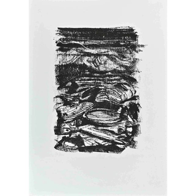 Pietro Annigoni, Composition, Original Lithograph, 1973 For Sale - Image 3 of 3