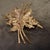 2000s Vintage Luxury Costume Jewelry Gilted Metal Italian Brooch For Sale - Image 10 of 10