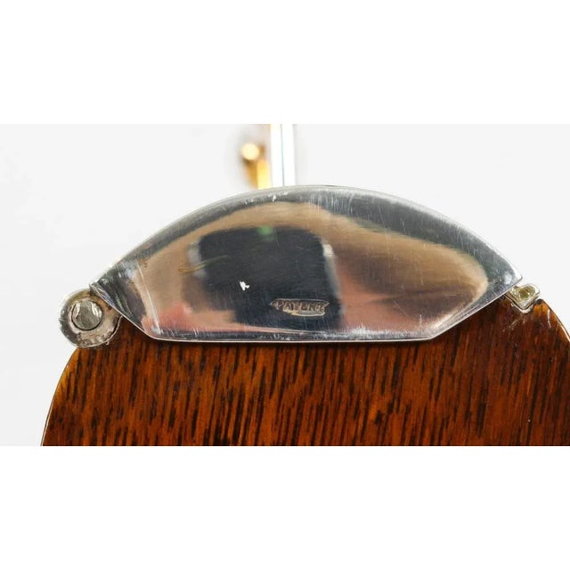 Antique Victorian Silver Plated Three Bottle Tantalus by Hobbs & Co, 1800s, Set of 4 For Sale - Image 10 of 18