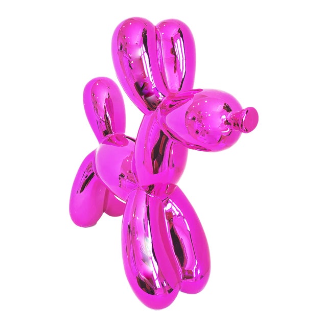 Interior Illusions Plus Hot Pink Balloon Dog Bank 12 Tall Chairish
