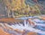 River in the Desert - Western Plein Aire Landscape in Acrylic on Board by Nick White For Sale - Image 4 of 10