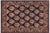 Black Floral 1990's Pak-Persian Black/Black Wool Rug - 9'1'' X 11'10'' For Sale - Image 8 of 9