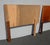 Pair of Vintage Mid Century Modern Brown Twin Headboards by Lane Furniture Co. For Sale - Image 12 of 12