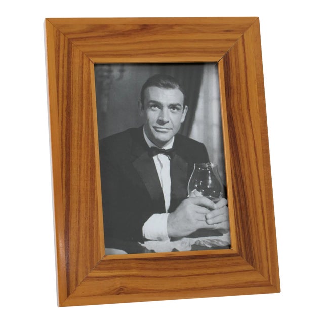 Gucci Italy Exotic Wood Picture Frame For Sale