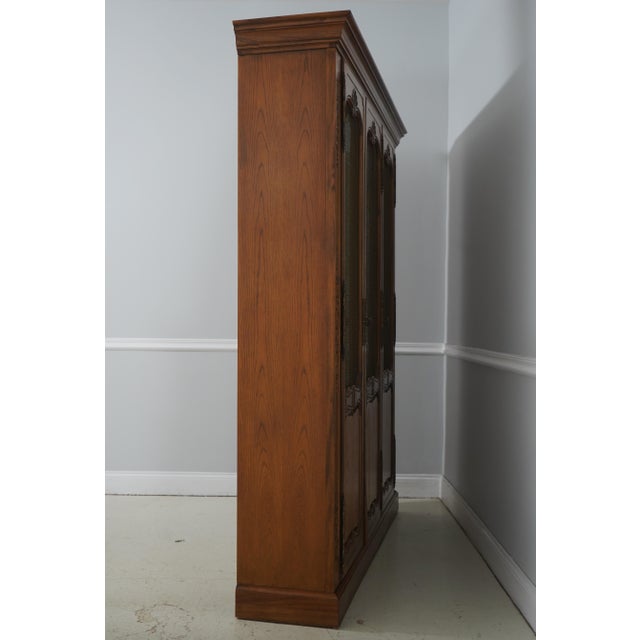 Age: Approx 40 Years Old Details: Glass Adjustable Shelves Country French Style Dovetailed Drawer Construction Large...