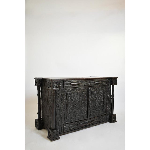 Foret Noire Chest of Drawers in Wood For Sale - Image 6 of 6