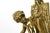 Pair Fine Italian Brevettato Cherub Brass Lighting Sconces For Sale - Image 9 of 11
