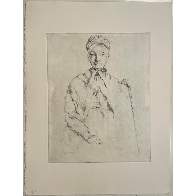 William Meyerowitz (1893-1981) probably printed by Allen Sloane (1902-1999) for Meyerowitz after he wasn't able to finish...