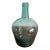 Vintage Mid-Century Handblown Spanish Viresa Carboy Green Glass Demijohn Bottle For Sale