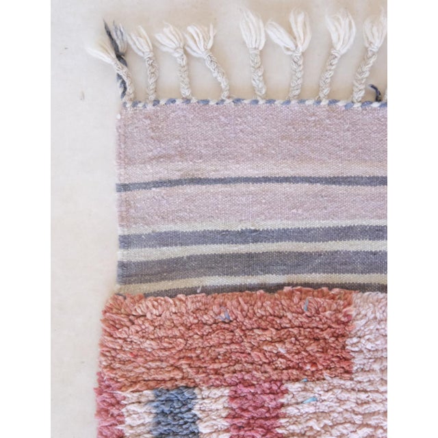 2020s Moroccan Boujad Runner Rug - 13.5 X 2.5 Ft For Sale - Image 5 of 8