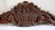 Victorian 19th Century Mahogany Hand Carved Wood Cornice For Sale - Image 3 of 9
