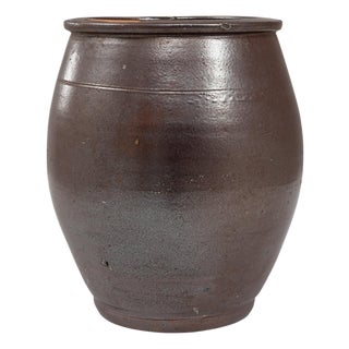 20th Century Belgian Ceramic Pot For Sale