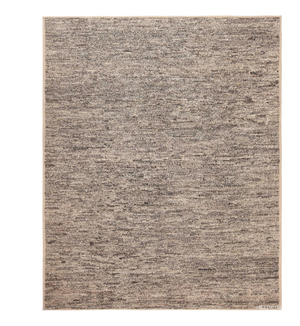 Nazmiyal Collection Textured Beige Modern Moroccan Rug